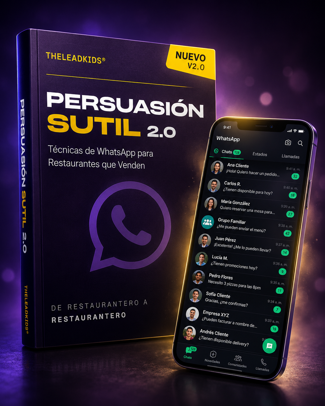 Persuasión sutil 2.0 técnicas de whastapp para restaurantes que venden
